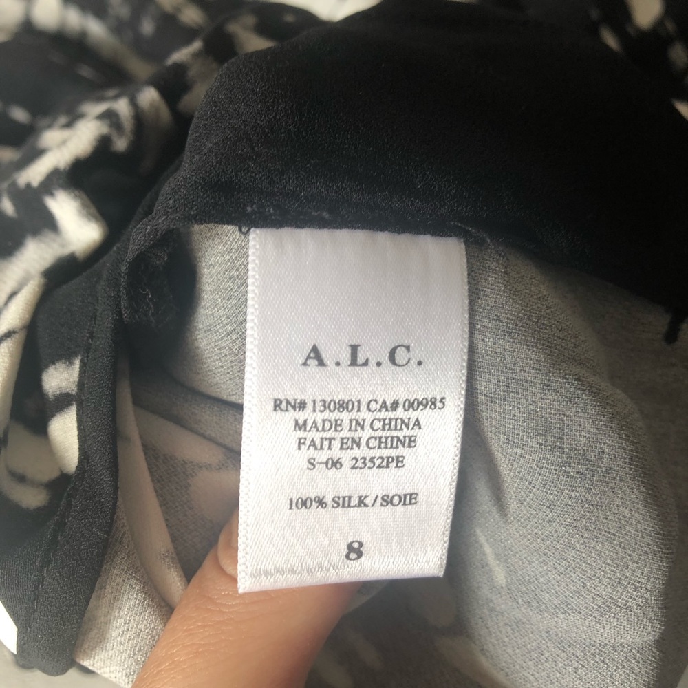 NWT ALC 100% silk shorts 8 - Picture 3 of 3